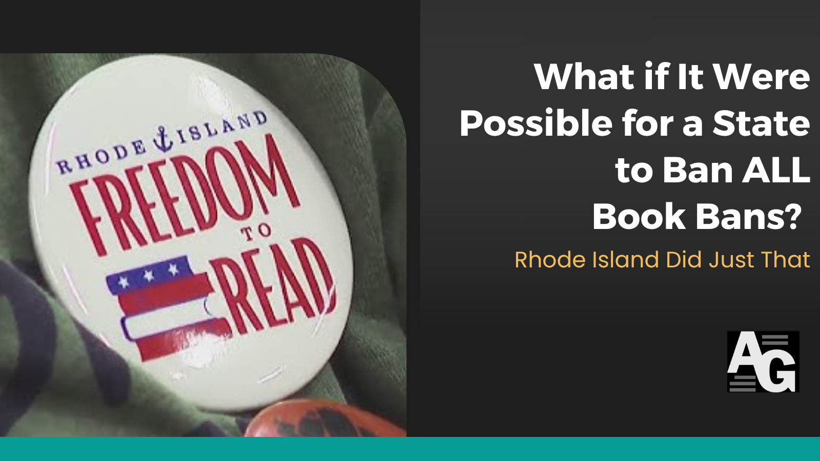 What If It Were Possible for a State to Ban ALL Book Bans?