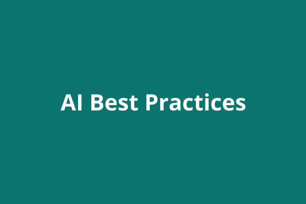 AI Best Practices