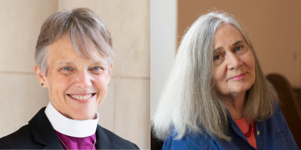 Headshots: Bishop Mariann Edgar Budde and Marilynne Robinson